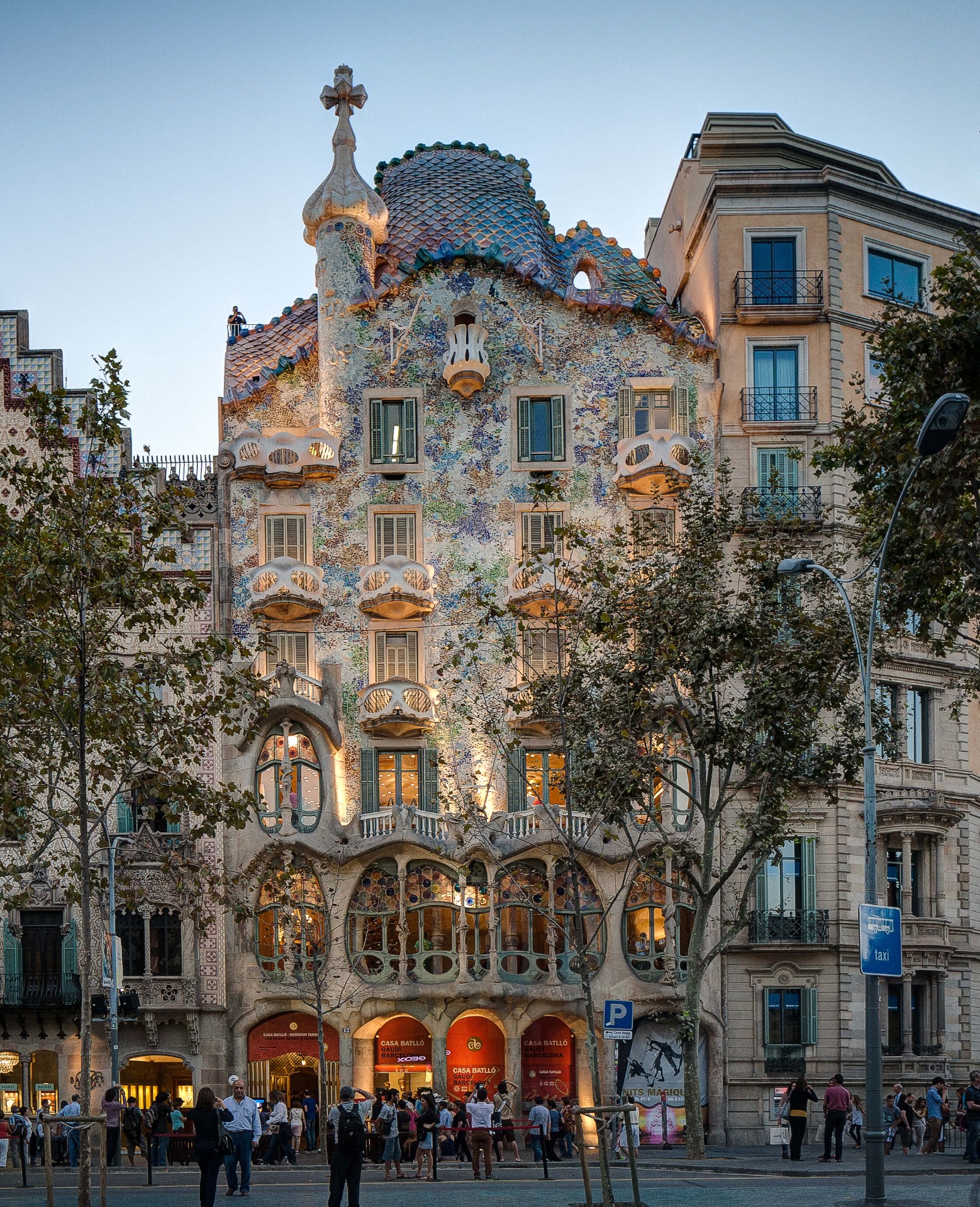 Casa Batlló de Gaudí (une merveille visuelle)